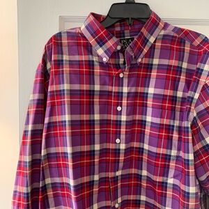 Jos. A. Bank Men's Plaid Button-Down Shirt
